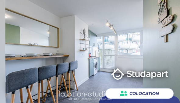 Colocation tudiante Studio à Crteil (94000)