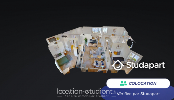 Colocation �tudiante T5 &agrave; Cr�teil (94000)