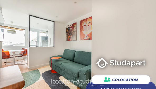 Colocation �tudiante Studio &agrave; Cr�teil (94000)
