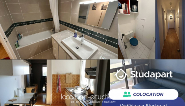 Colocation �tudiante Studio &agrave; Cr�teil (94000)
