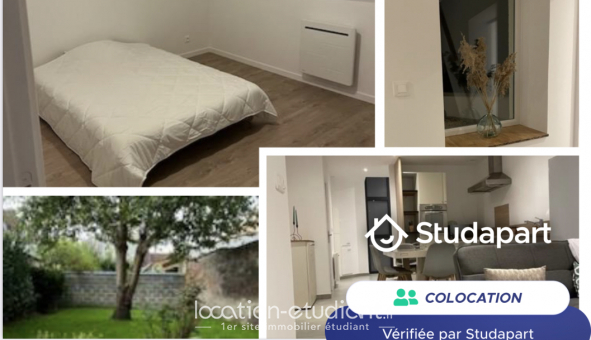 Colocation étudiante Studio à Croix (59170)