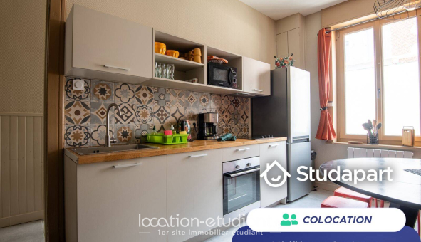 Colocation étudiante Studio &agrave; Croix (59170)