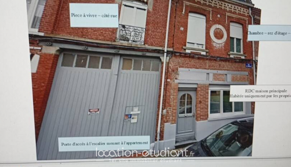 Colocation �tudiante Studio &agrave; Croix (59170)