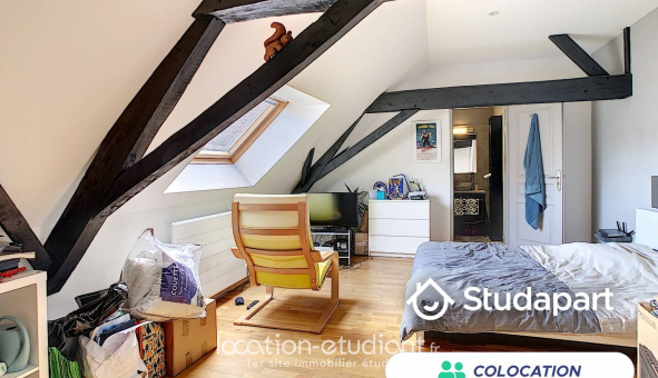 Colocation �tudiante Studio &agrave; Croix (59170)