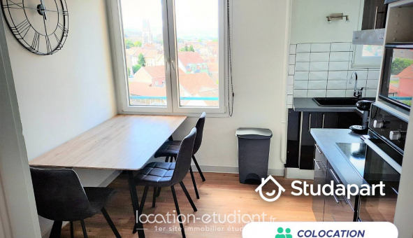 Colocation tudiante Studio à Delle (90100)
