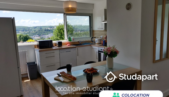 Colocation tudiante T4 à Dville ls Rouen (76250)
