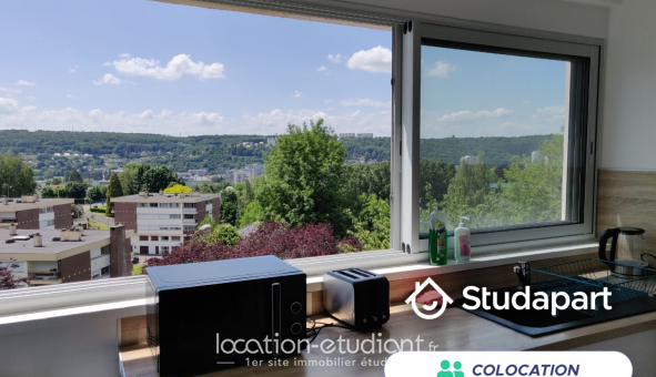 Colocation tudiante T4 à Dville ls Rouen (76250)
