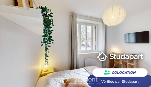 Colocation �tudiante Studio &agrave; Dijon (21000)