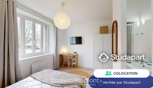 Colocation �tudiante Studio &agrave; Dijon (21000)