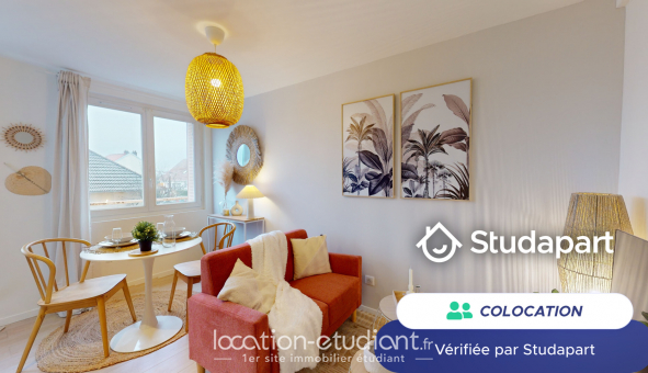 Colocation étudiante Studio à Dijon (21000)
