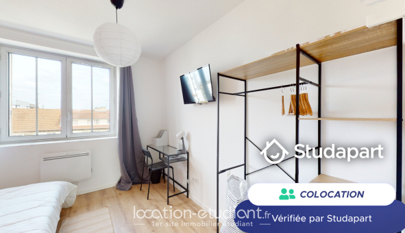 Colocation �tudiante Studio &agrave; Dijon (21000)
