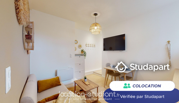 Colocation tudiante Studio à Dijon (21000)