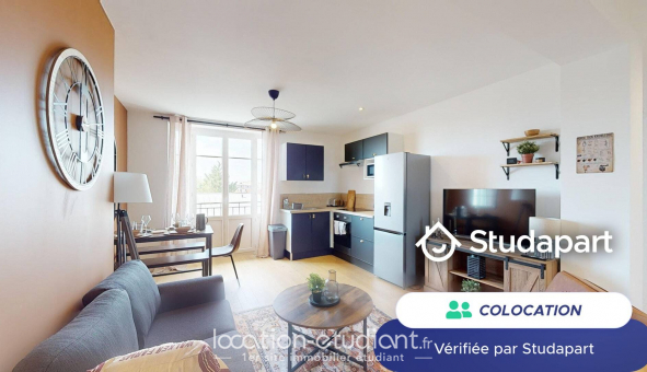 Colocation �tudiante Studio &agrave; Dijon (21000)