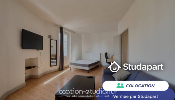 Colocation étudiante Chambre dans une colocation de 23m2