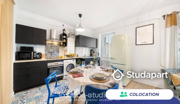 Colocation étudiante Studio &agrave; Dijon (21000)
