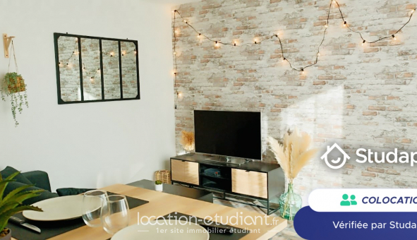 Colocation tudiante Chambre dans une colocation de 11m2