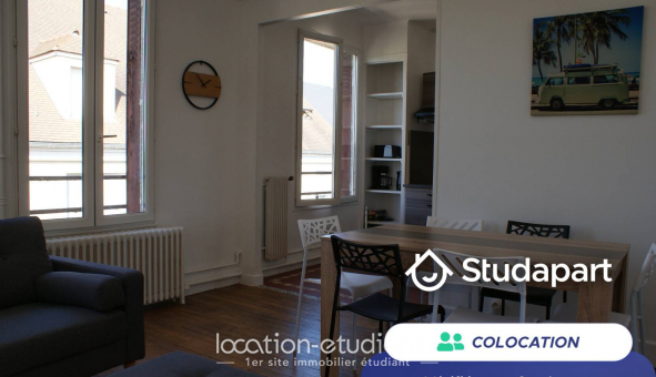 Colocation tudiante Studio à Dreux (28100)