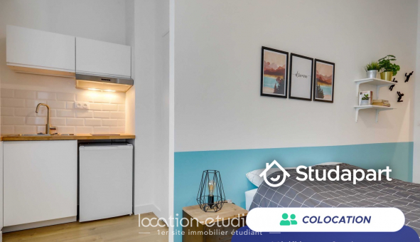 Colocation étudiante Studio à Dunkerque (59240)