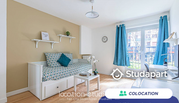 Colocation étudiante Studio à Épinay sur Seine (93800)