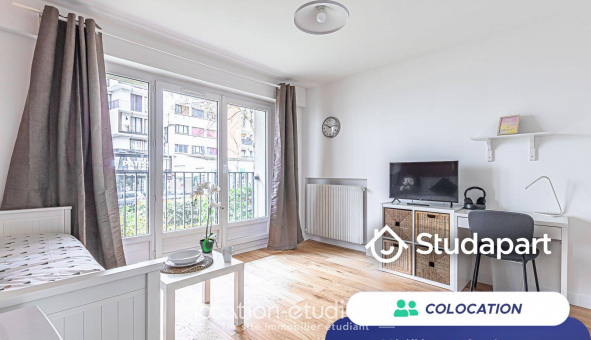 Colocation étudiante Studio à Épinay sur Seine (93800)