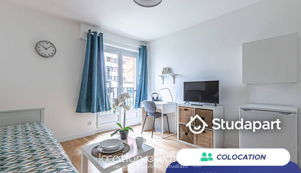 Colocation étudiante Studio à Épinay sur Seine (93800)