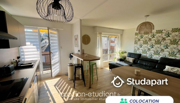 Colocation tudiante Studio à vreux (27000)