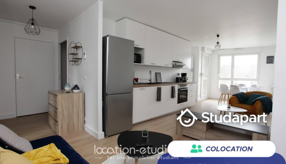 Colocation tudiante Studio à vreux (27000)