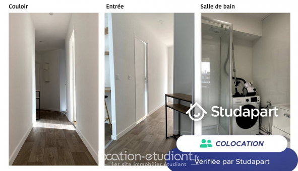 Colocation tudiante T4 à vry (91000)
