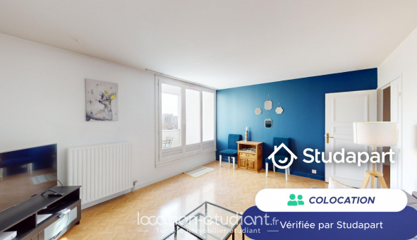 Colocation étudiante T4 à Évry (91000)