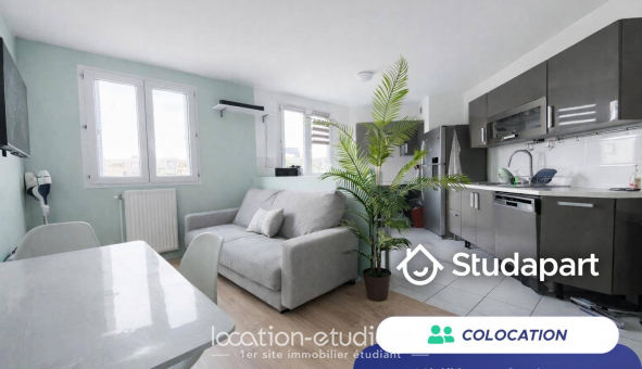 Colocation �tudiante Studio &agrave; �vry (91000)