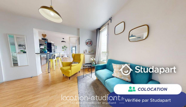 Colocation tudiante Studio à vry (91000)