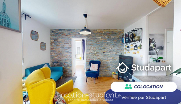 Colocation tudiante Studio à vry (91000)