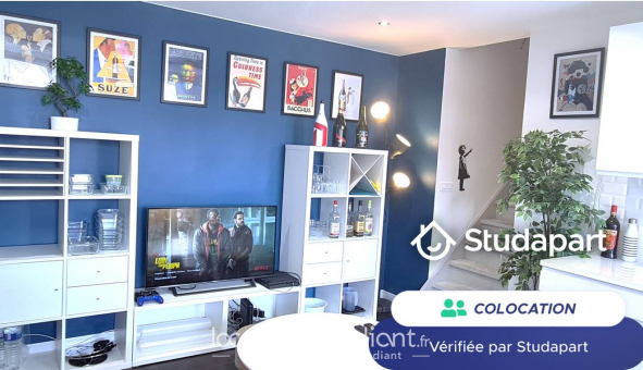 Colocation étudiante Studio à Évry (91000)