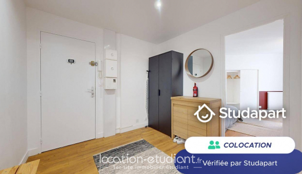 Colocation tudiante Studio à vry (91000)
