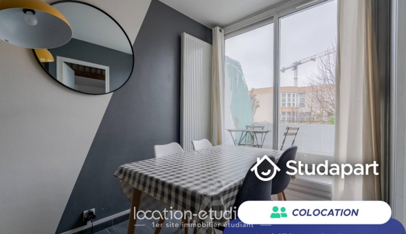 Colocation tudiante Studio à vry (91000)