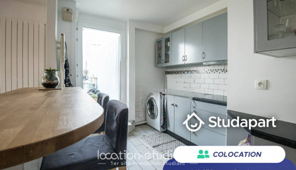 Colocation tudiante Studio à vry (91000)