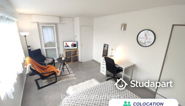 Colocation tudiante Chambre dans une colocation de 18m2