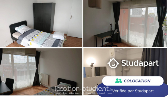 Colocation �tudiante Studio &agrave; �vry (91000)