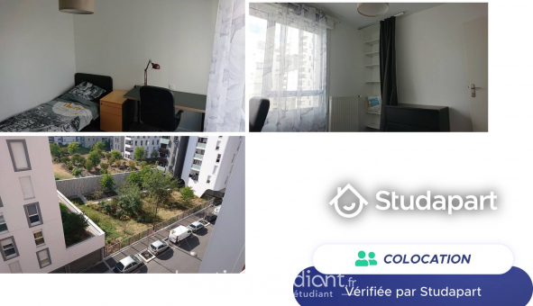 Colocation �tudiante Studio &agrave; �vry (91000)