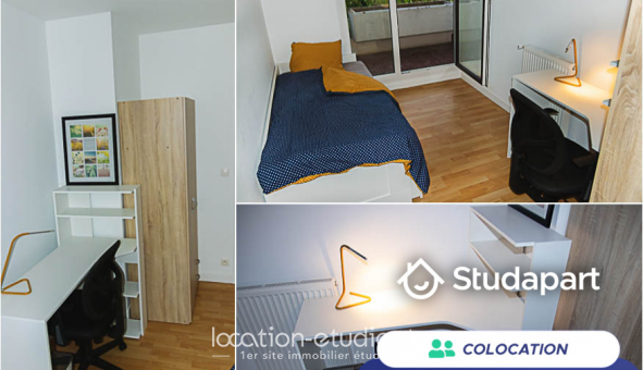 Colocation étudiante T4 à Évry (91000)