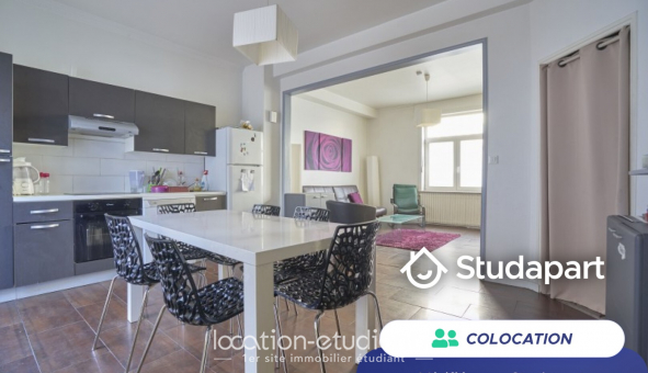 Colocation étudiante Studio à Faches Thumesnil (59155)
