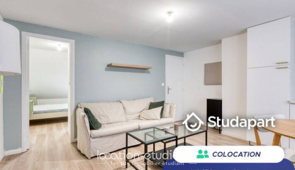 Colocation �tudiante Studio &agrave; Faches Thumesnil (59155)