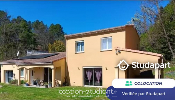 Colocation �tudiante Studio &agrave; Flaviac (07000)