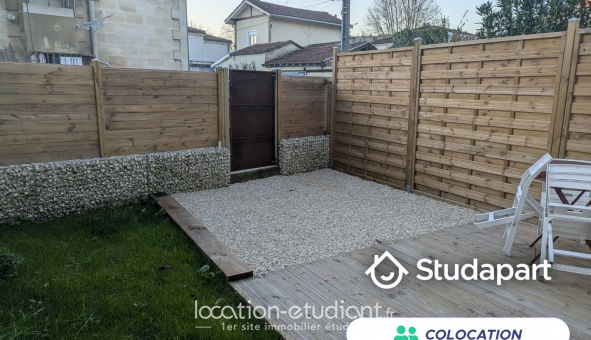 Colocation �tudiante Studio &agrave; Floirac (33270)