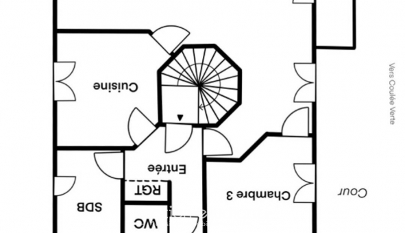 Colocation �tudiante Studio &agrave; Fontenay aux Roses (92260)