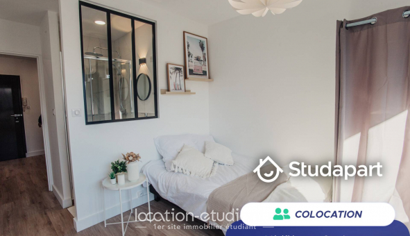 Colocation tudiante Chambre dans une colocation de 12m2