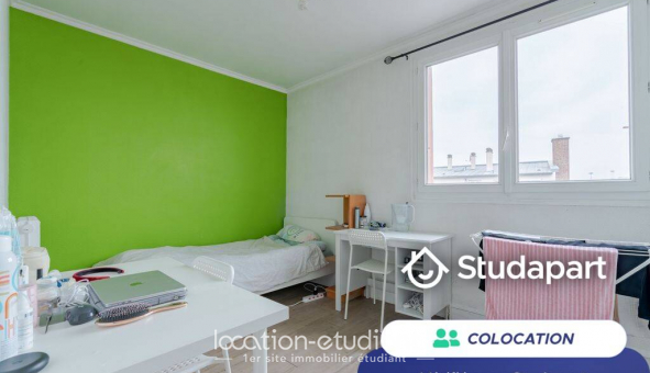Colocation �tudiante Studio &agrave; Fontenay sous Bois (94120)