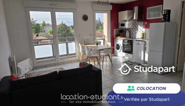 Colocation �tudiante Studio &agrave; Francheville (69340)