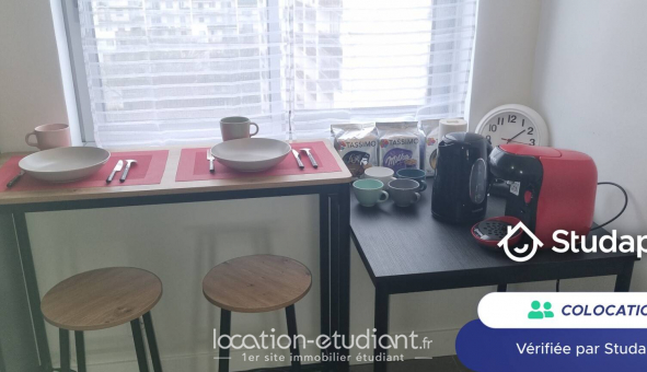 Colocation tudiante Studio à Fresnes (94260)