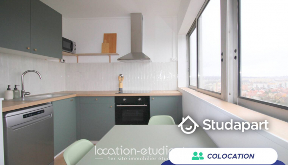Colocation �tudiante Studio &agrave; Fresnes (94260)